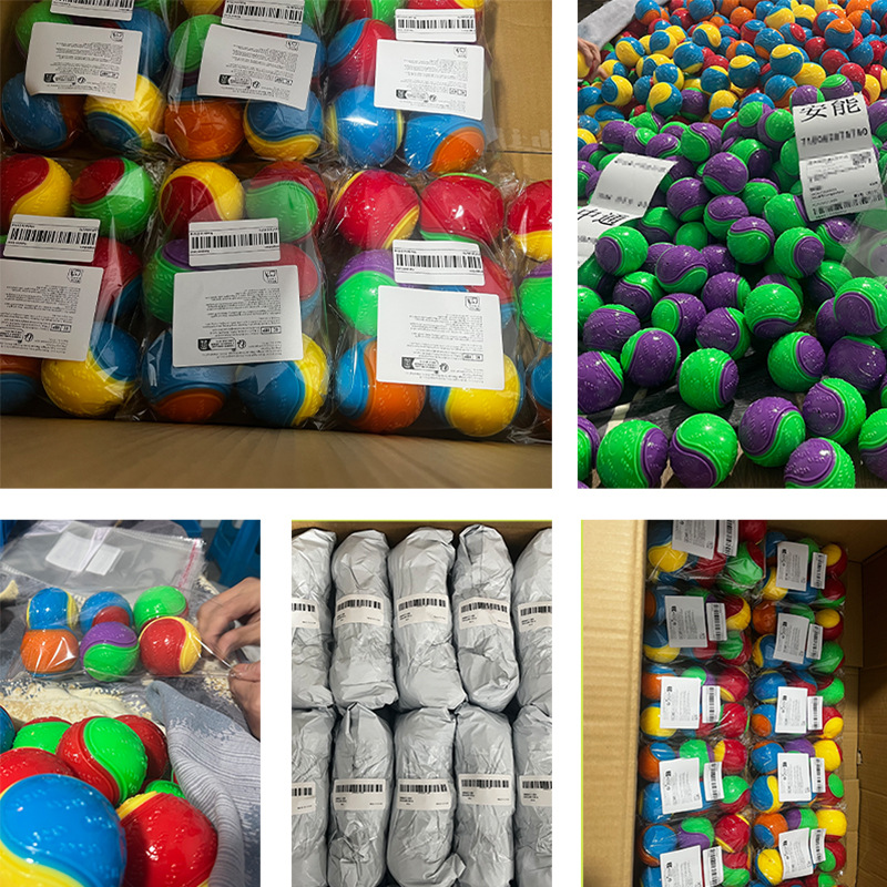 Amazon explosion pet toy dog molars bite ball dog bite ball training ball tpr sound toy wholesale