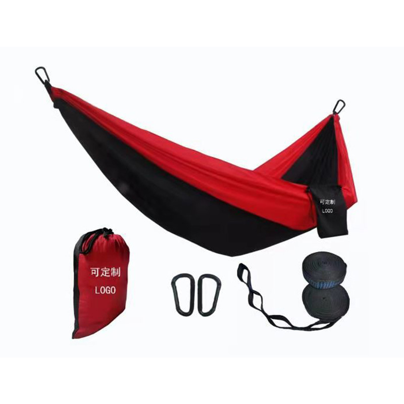 Hammock 210T Nylon commonly known as parachute cloth single double swing camping Amazon cross-border e-commerce