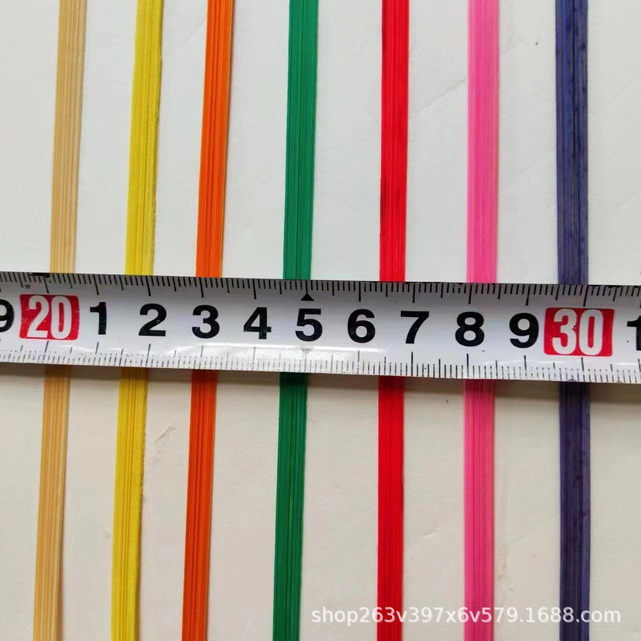 Прямые продажи цветных бамбуковых полосок, ручные бамбуковые кусочки, изделия из бамбуковой плетенки, тонкий бамбук для детского сада DIY