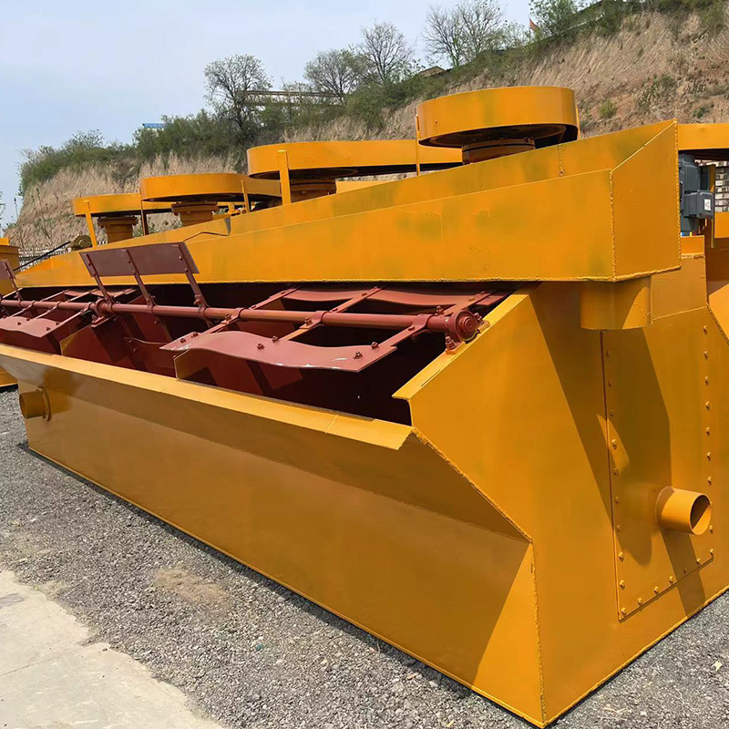 Mining Gold Selection Gold Copper Lead Zinc Ore Slurry Mechanical Stirring Multi-Trough Flotation Machine Metal Ore Dressing Plant Sorting Equipment Factory