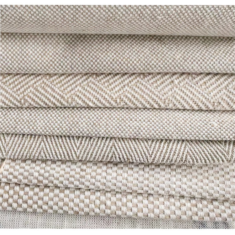 Linen Plain Linen Cotton Fabric White Embryo Cloth Cotton Shoe Material Handbag Tablecloth Shopping Bag Bamboo Linen Fabric