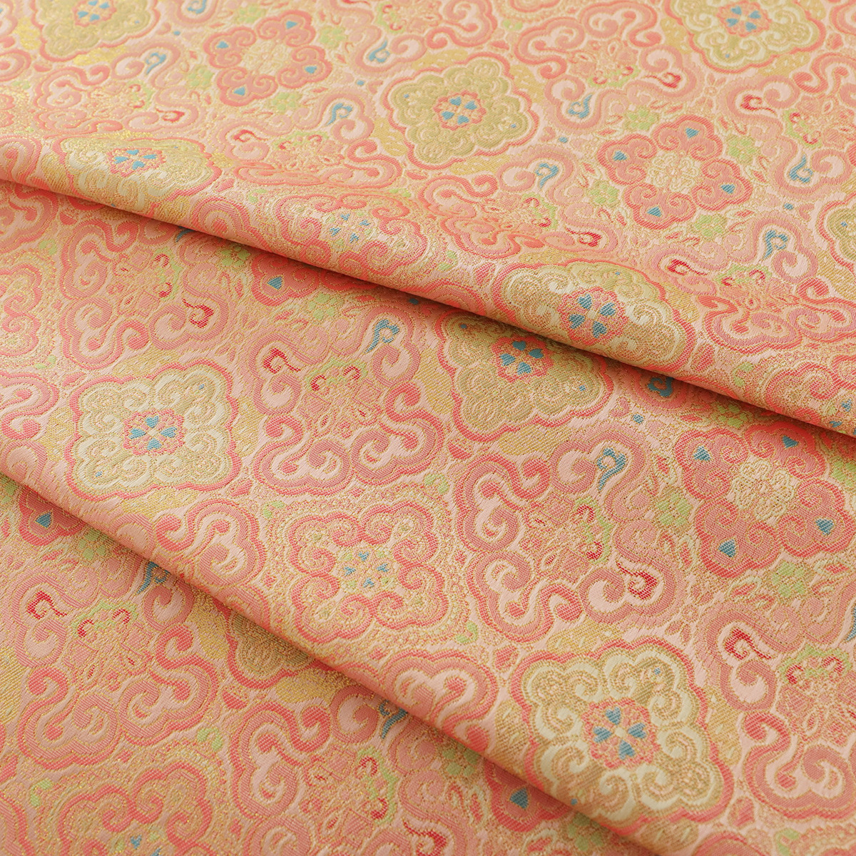 "FS129 West Building Jinhua" Guofeng Clothing Fabric Jacket Coat Imitation Song Brocade Jacquard Brocade Material