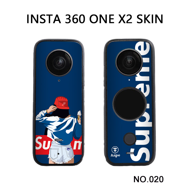insta360 shadow stone one x2 sticker full shadow Sports camera protective film color stickers can be moved without leaving glue waterproof