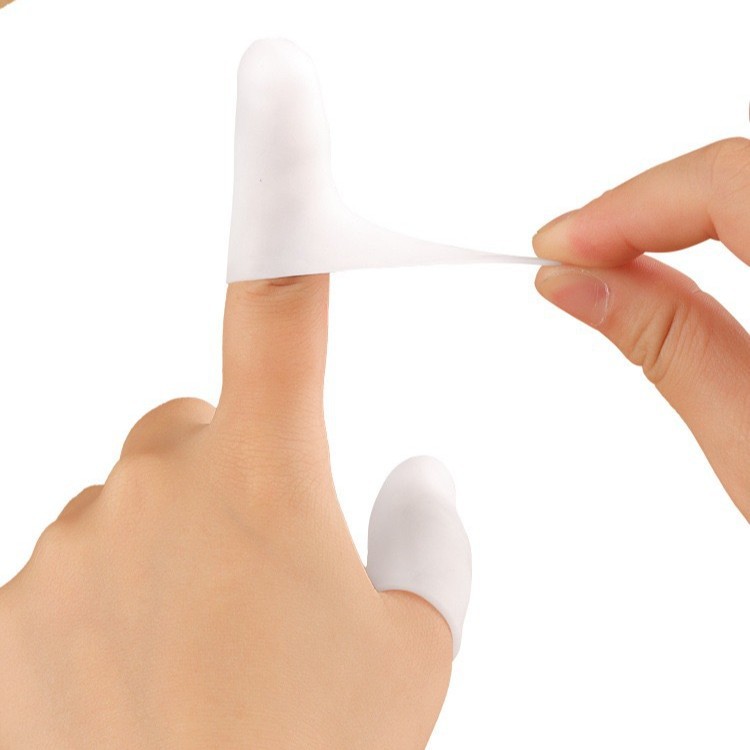 Silicone Thumb Care Sleeve Care Eyes Toe Protective Sleeve Big Toe Overlap