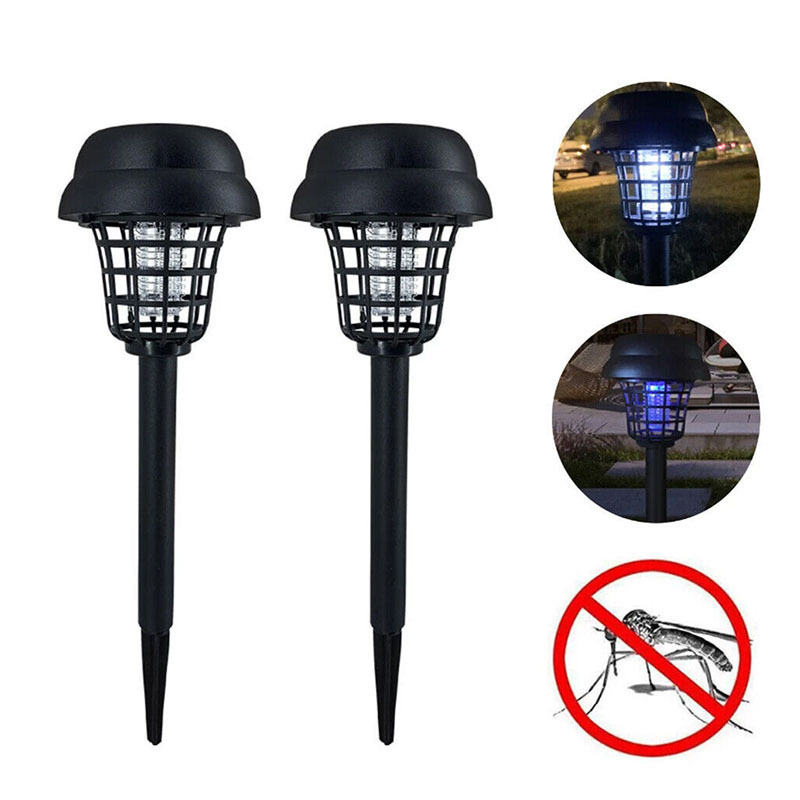 Новая солнечная лампа-убийца комаров 2025 года, артефакт для ловли комаров, уличная лампа для отпугивания комаров, лампа для уничтожения насекомых в саду