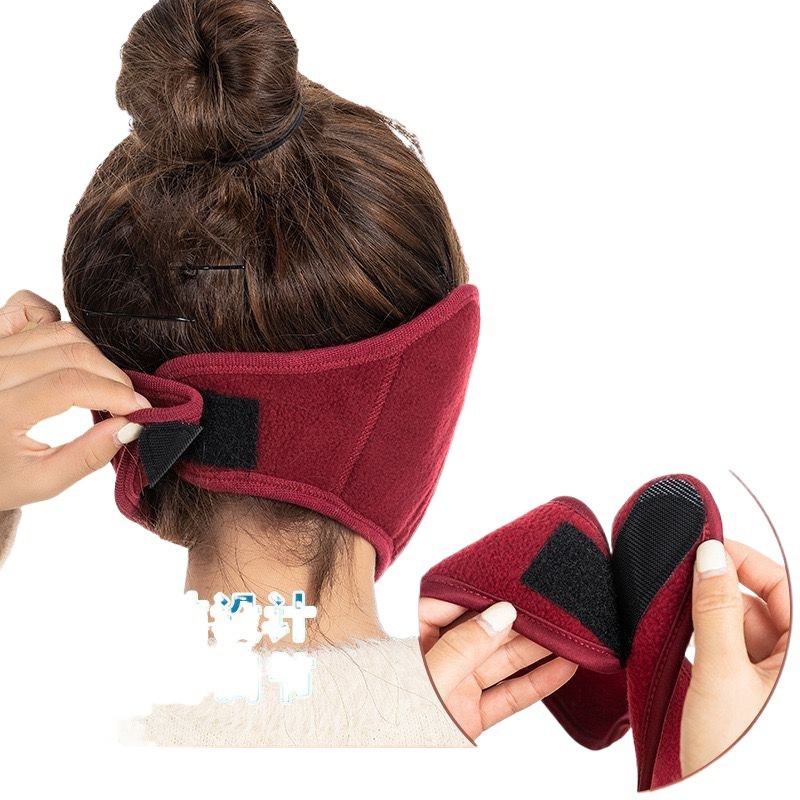 Winter Thickened Mask for Women, Cold-Proof Earmuffs, Warm Two-In-One Earmuffs for Men, Ear Protection, Cycling, Windproof Face Protection, Mouth Protection Wholesale