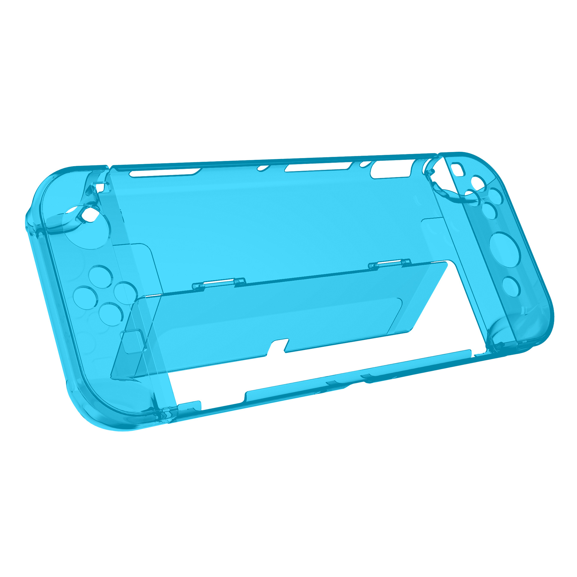 Nintendo switch oled crystal case with stand Switch OLED protective case split UV printable