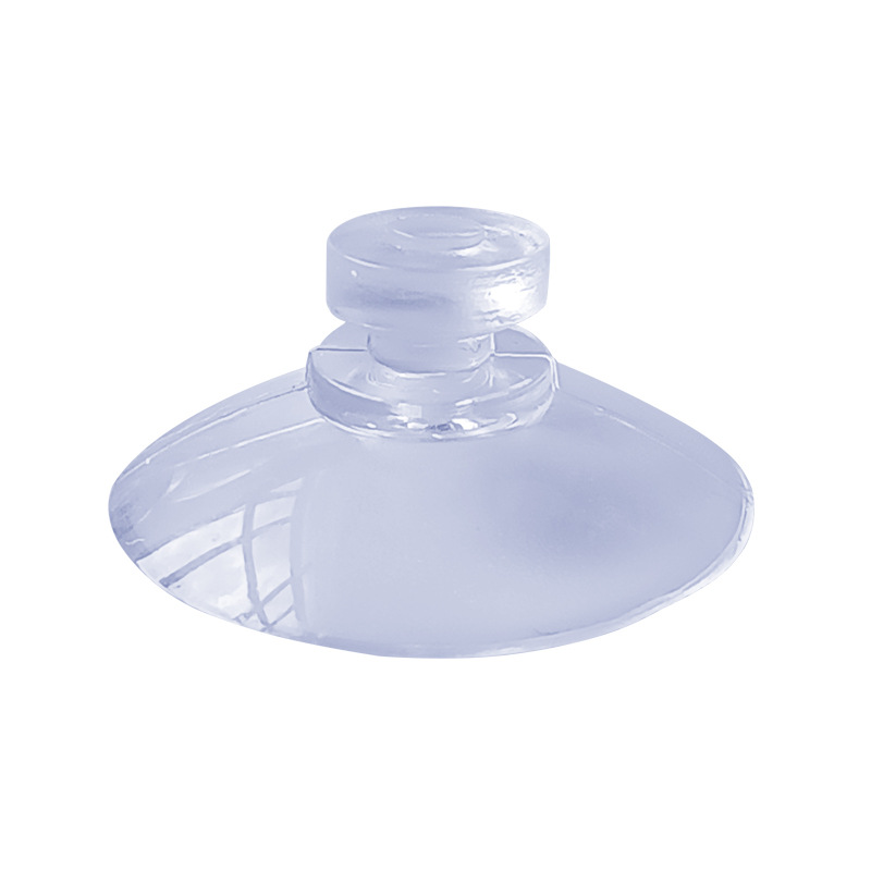 22mm Parking Sign Plastic Transparent Suction Cup Pvc Flat Head Vacuum Suction Cup Toy Accessories Mushroom Head Suction Cup Wholesale