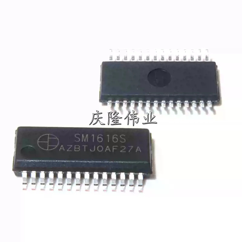 Новый Оригинальный Sm1616S Sm1616 Патч Qssop28 Чип Управления Дисплеем Малый Объем Led Драйвер