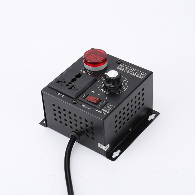 Electronic Voltage Regulator (Round Meter) US Gauge European Gauge Voltage Regulation Fermentation Temperature Control Regulator