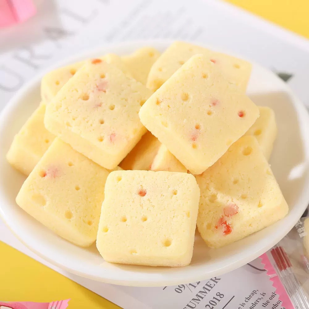 Totem Ranch Fresh Milk Block Cheese Souffle Milk Alpaca Milk Camel Milk Flavor Fruit Grain Children's Snack 260g