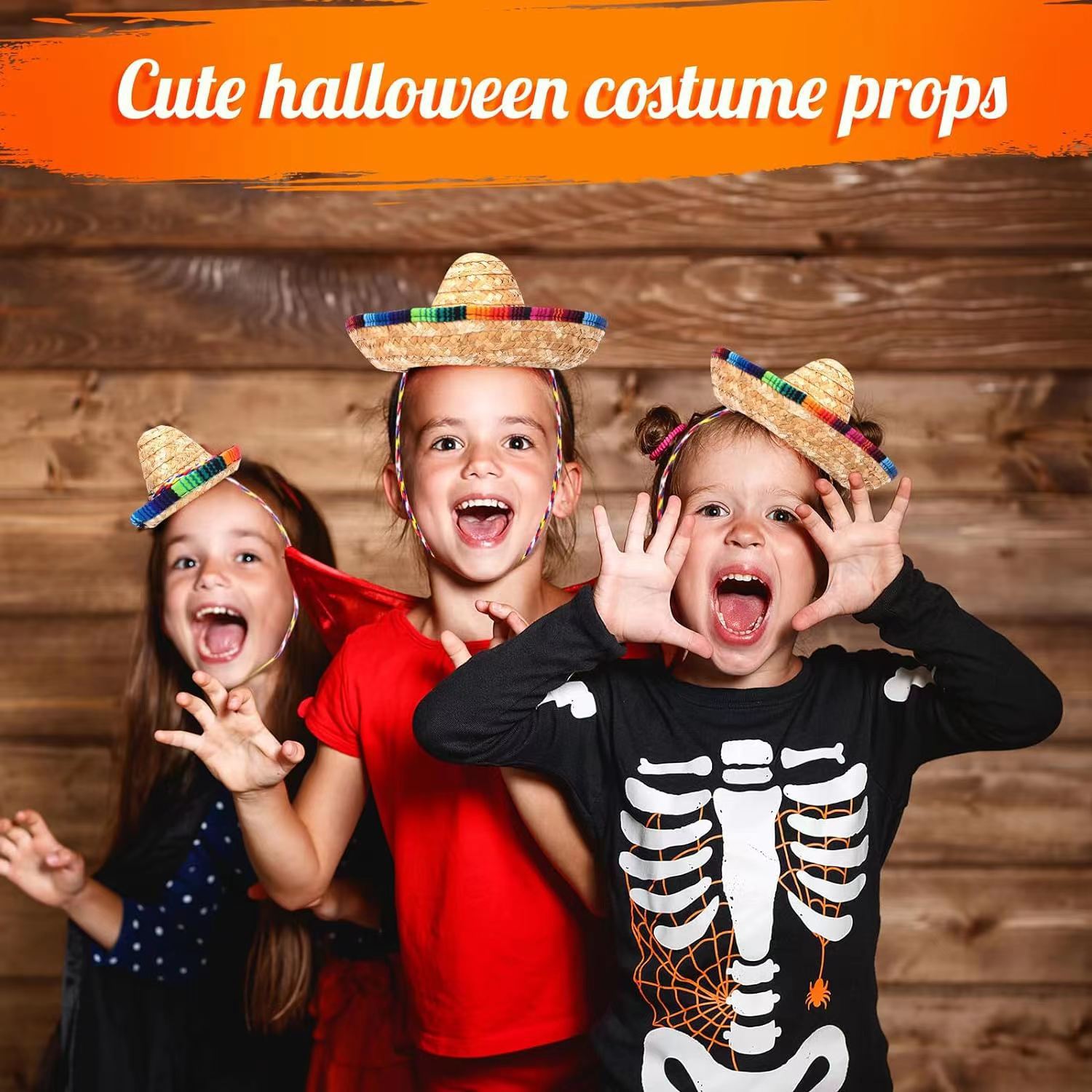 Cross-border Amazon Carnival Halloween hat birthday party supplies adult children Mexican pet small hat