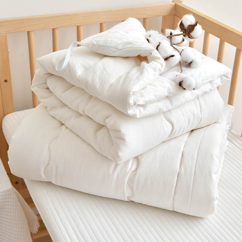 Baby Quilt Core Newborn Children Autumn and Winter Thickened Pure Cotton Quilt Core Kindergarten Baby Four Seasons Universal Quilt Core