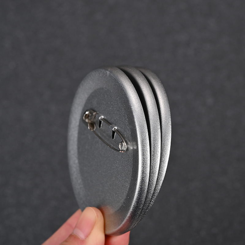 58mm tinplate badge consumables Japanese valley frosted Dutch needle diy rustproof blank material accessories