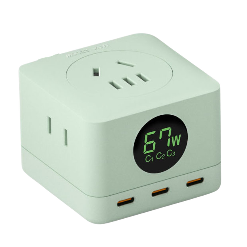 New Sibao 67W Little Cube All-In-One Socket Desktop Charger for Mobile Phones and Laptops Multifunctional Charger Power Strip