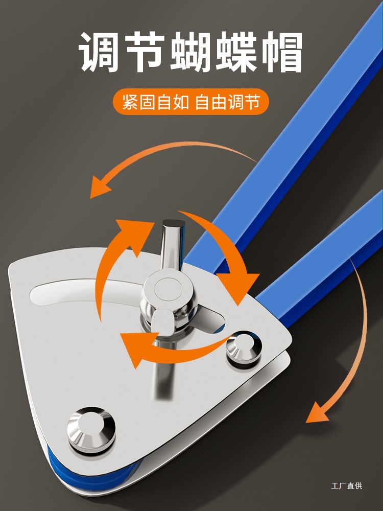 Large Industrial Compasses Made of Tungsten Steel Alloy for Machinists and Woodworking Marking Tools