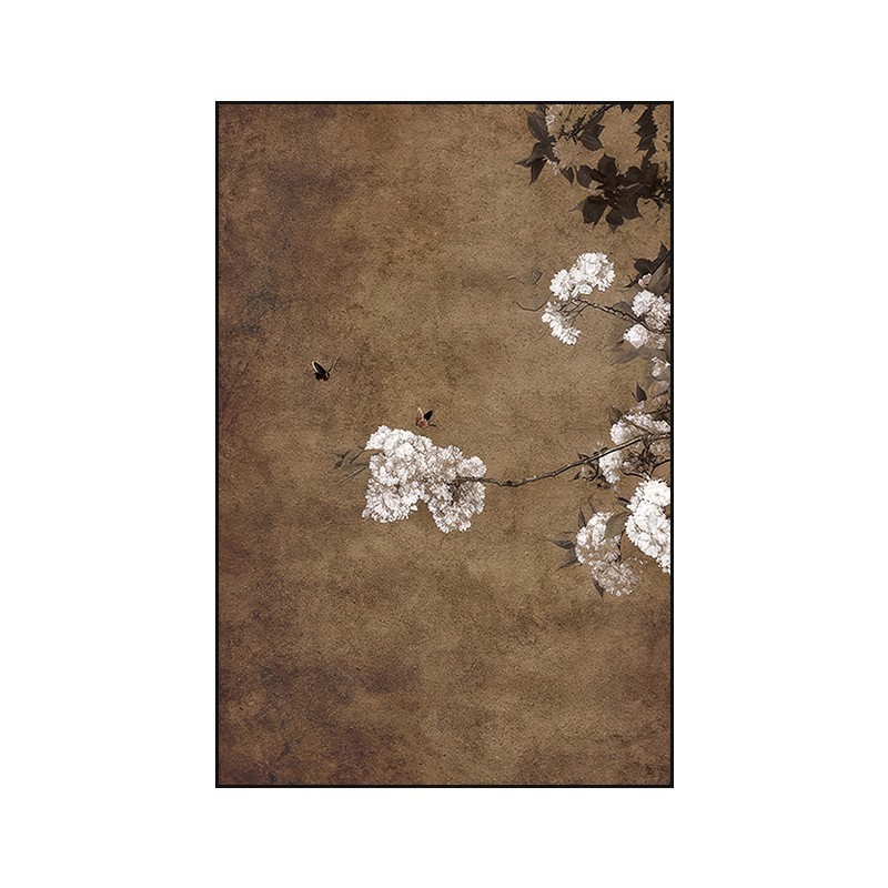 Стиль Ваби-Саби Текстурное Искусство Декоративная Живопись Гостиная Фоновая Стена Подвесная Живопись Чайная Комната Гостевой Дом Вход Высококачественная Подвесная Живопись