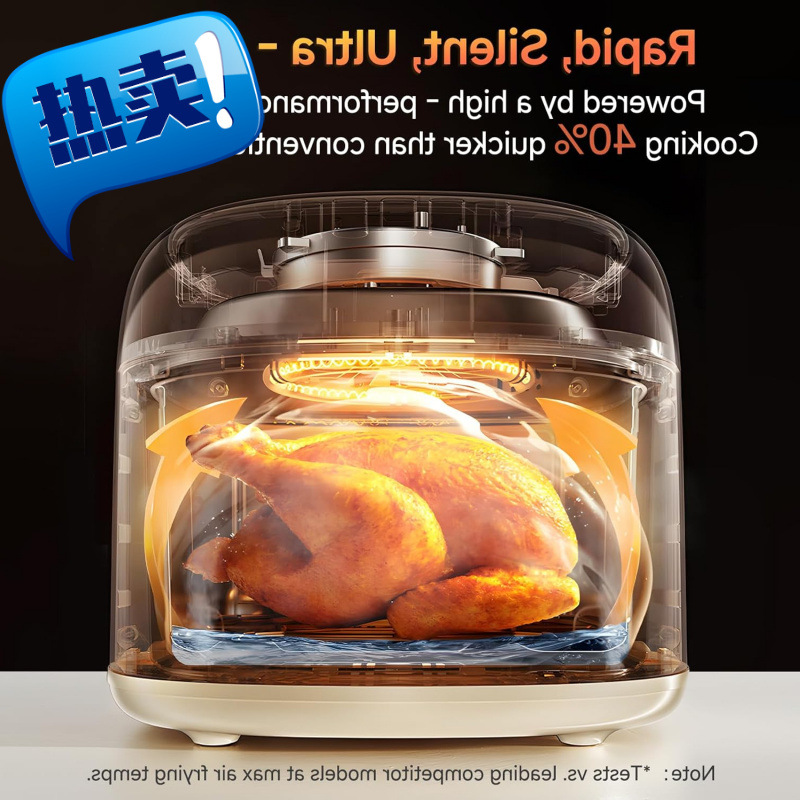 Simplus Air Fryer 7 Qt with Easy-View Window, Large Capacity