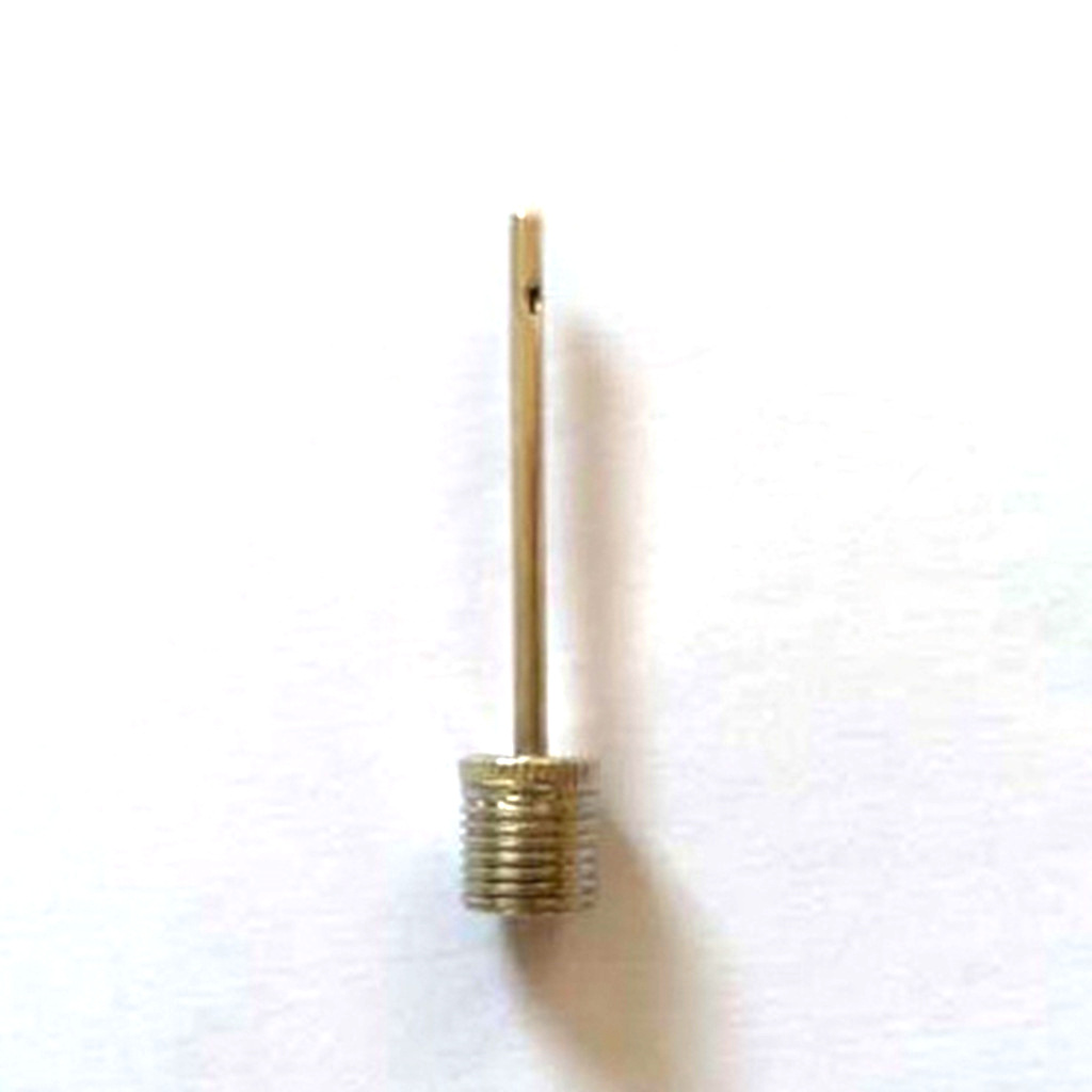 Stainless Steel Ball Inflator Needle Basketball Net Bag Inflatable Basketball Football Supplies Pump Metal Ball Needle Basketball Inflation Needle