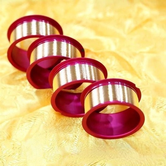 Professional and High-Quality Supply of Led Gold Wire, Semiconductor Led Packaging Key Gold Wire, 0.8Mil Gold Wire