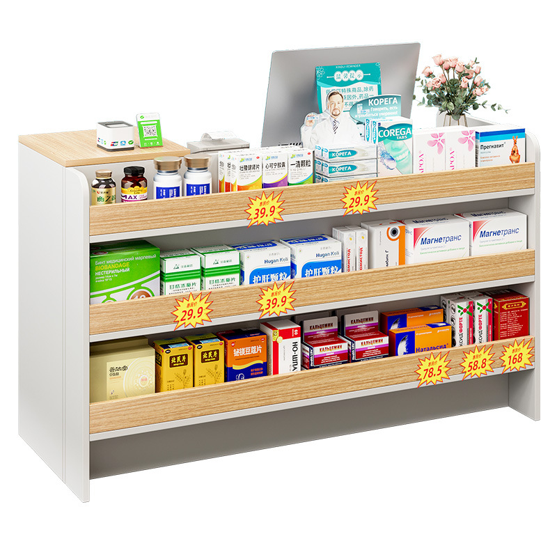 Mingzheng Furniture Factory Cashier Convenience Store Clothing Store Front Desk Women's Clothing Store Bar Table Beauty Salon Pharmacy Medicine