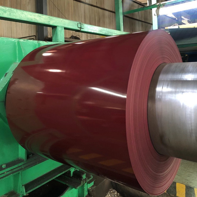 Polyester Color Steel Coil, Engineering Insulation Color Steel Sheet, Fluorocarbon Color Steel Coil, Openable Flat Laminated Longitudinal Cutting, Color Coated Coil