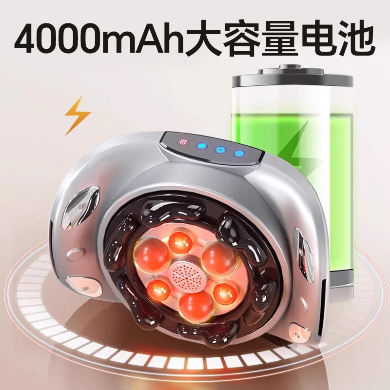 Abdominal Rub Massager Automatic Kneading Belly Moxibustion Belt Electric Waist and Abdomen Massager Slim Belly Rubbing Instrument Portable