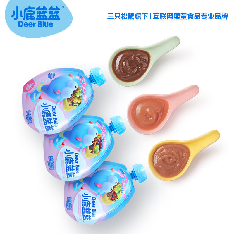 Пюре из сливы для детей 108г, для детей от шести месяцев, соска-пакет