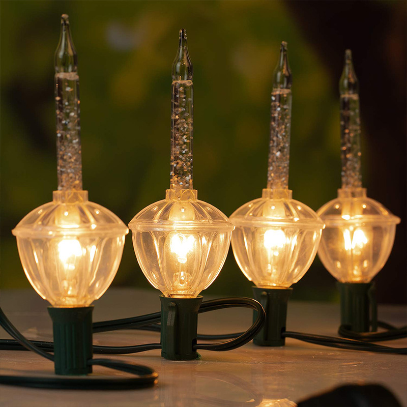 Wanyi Индивидуальная кросс-бордерная американская стандартная цветная регулируемая стеклянная искусственная свеча для праздничного оформления атмосферы