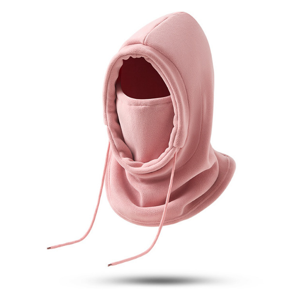 Шапка для активного отдыха, шарф для шеи, маска тройной комбинации, флисовая теплая ветрозащитная шапка для защиты от холода