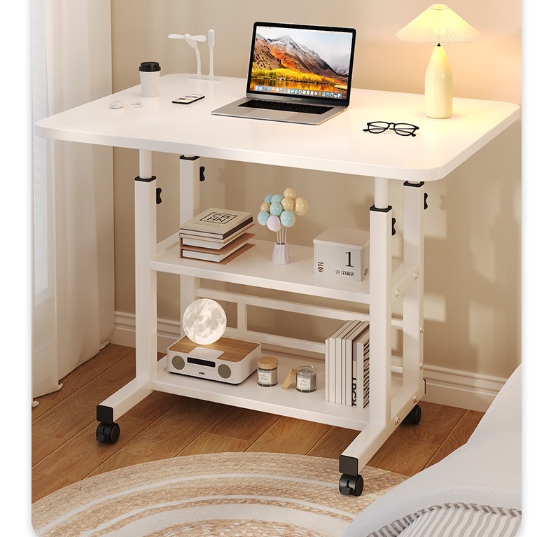 Bedside Table Movable Lifting Computer Desk Simple Student Desk Bedroom Dormitory Home Learning Simple Small Table