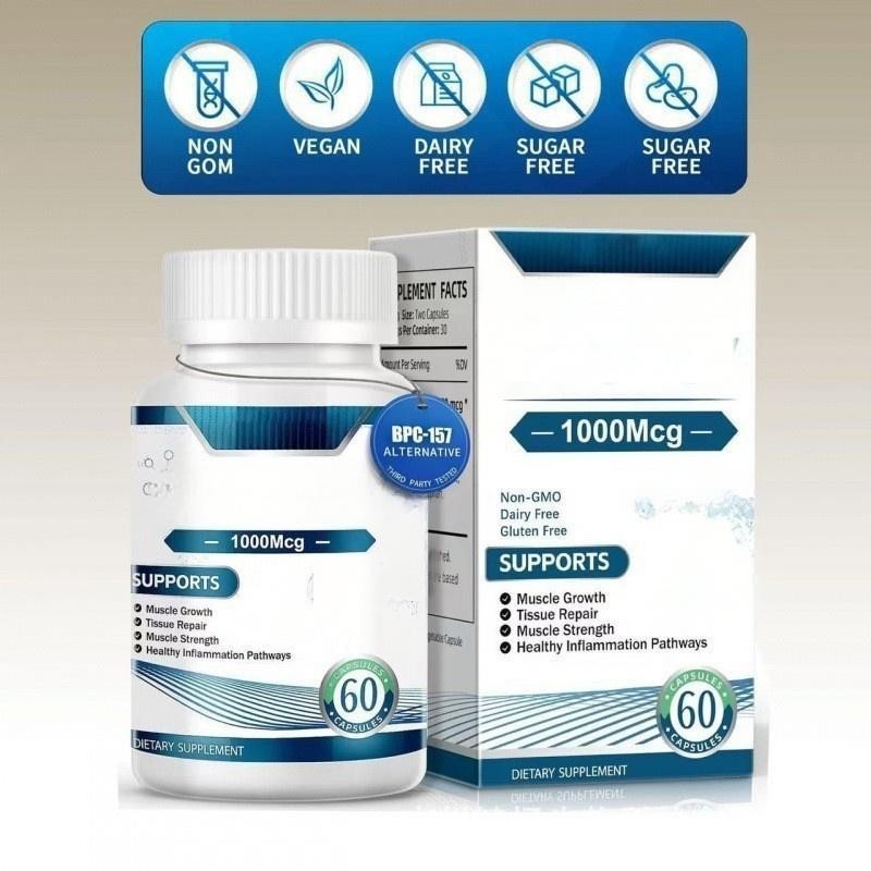 In-Stock Tk Amazon Cross-Border Best-Selling Exercise Recovery Capsules Supports Muscle Growth