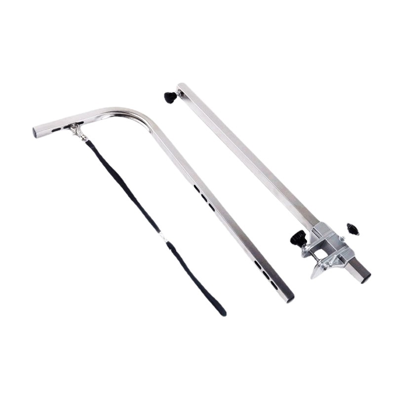 Pet beauty table boom clamp pet beauty table stainless steel bracket boom extension accessories pet shop supplies