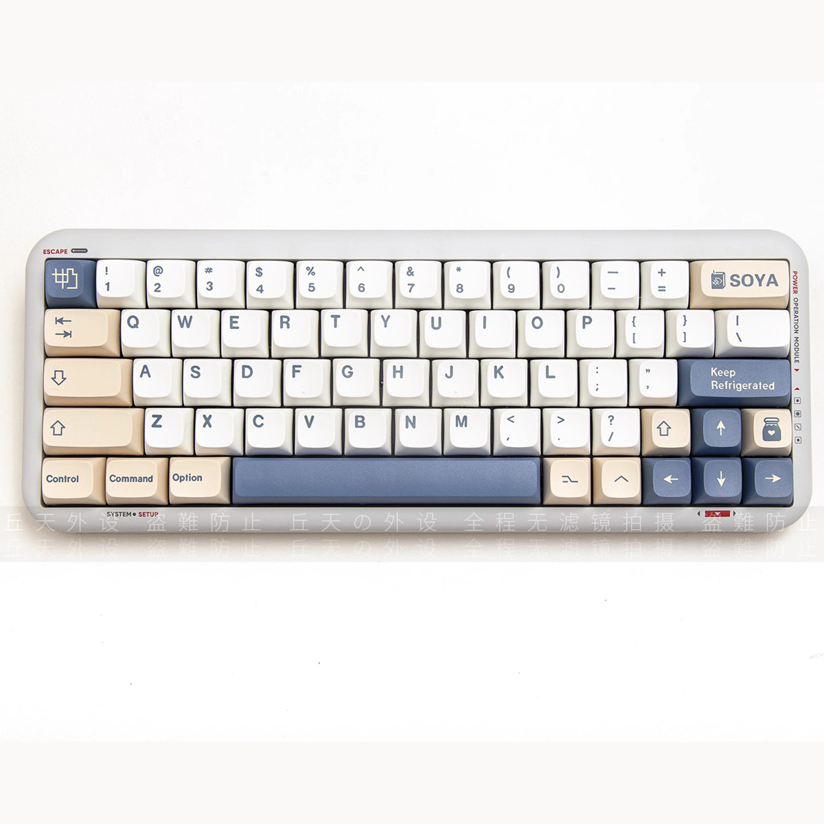 XDA height soy milk English 134 keys PBT sublimation part five-sided craft mechanical keyboard small full set of keycaps
