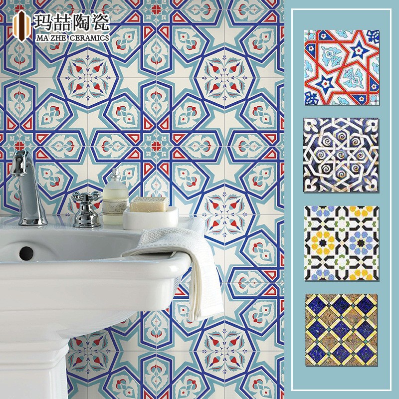 Плитка для церкви 150X150, специальная плитка для ресторана с горячими блюдами, этнический стиль, глянцевая, рифленая плитка для фона стен