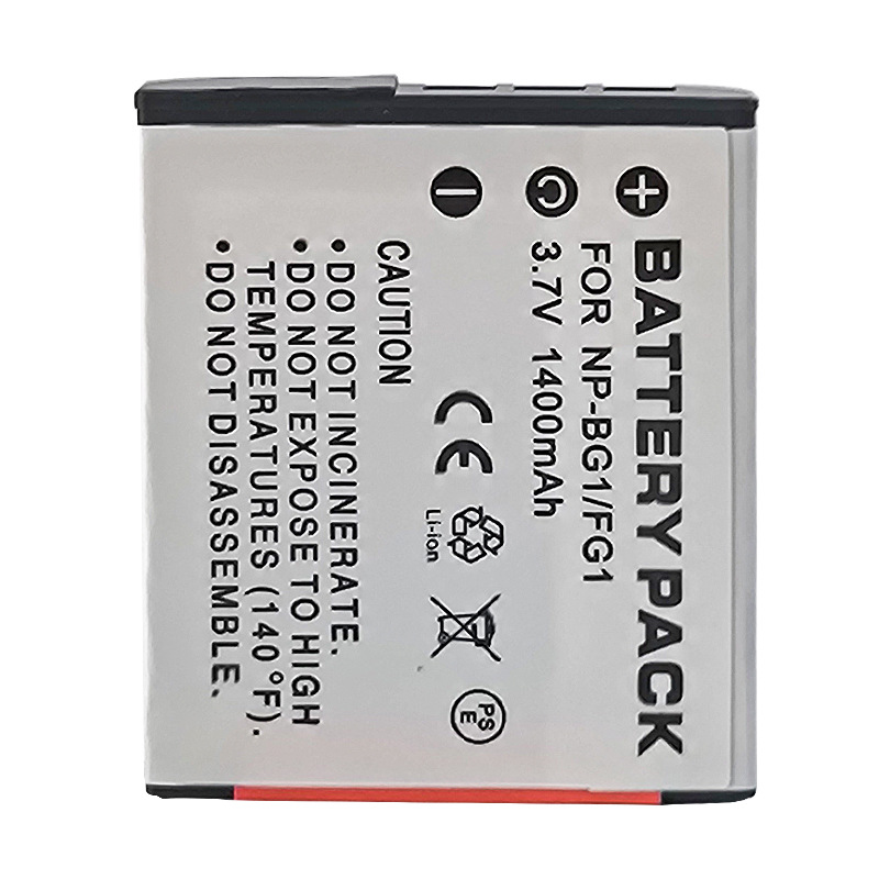 Np-Bg1 Battery Np-Fg1 Battery Suitable for Sony Camera T100 H50 W300 W55 W70 W80