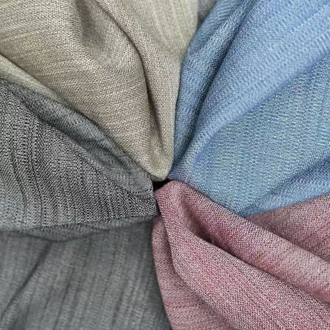 Snowflake Linen Soft and Comfortable Autumn and Winter Fabric Pants Suit Casual Shirt Dress Hair Tie Fabric