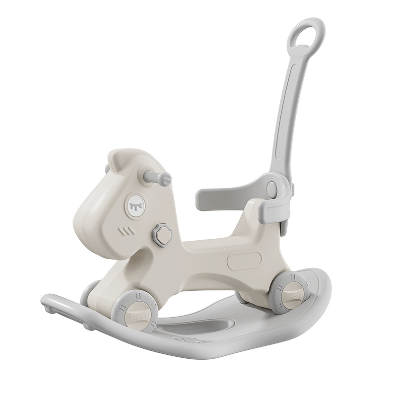 Zhibishu Baby Rocking Horse Yo-Yo Car Two-In-One Baby Rocking Horse Kidsren's Rocking Car One-Year-Old Gift Anti-Fall Rocking Horse Toy