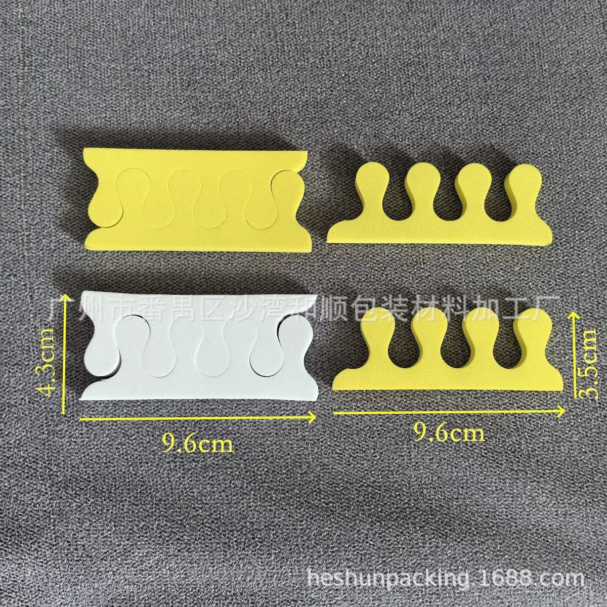 Разделитель для ногтей Eva, разделитель для пальцев ног, цветной разделитель для пальцев, клипса для ног, хлопковая клипса для пальцев