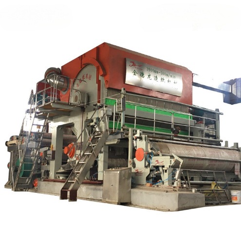 Factory Production 3200mm Toilet Paper Making Machine Waste Paper Pulp Board Pulp Making Equipment Daily Output 8-10T/D