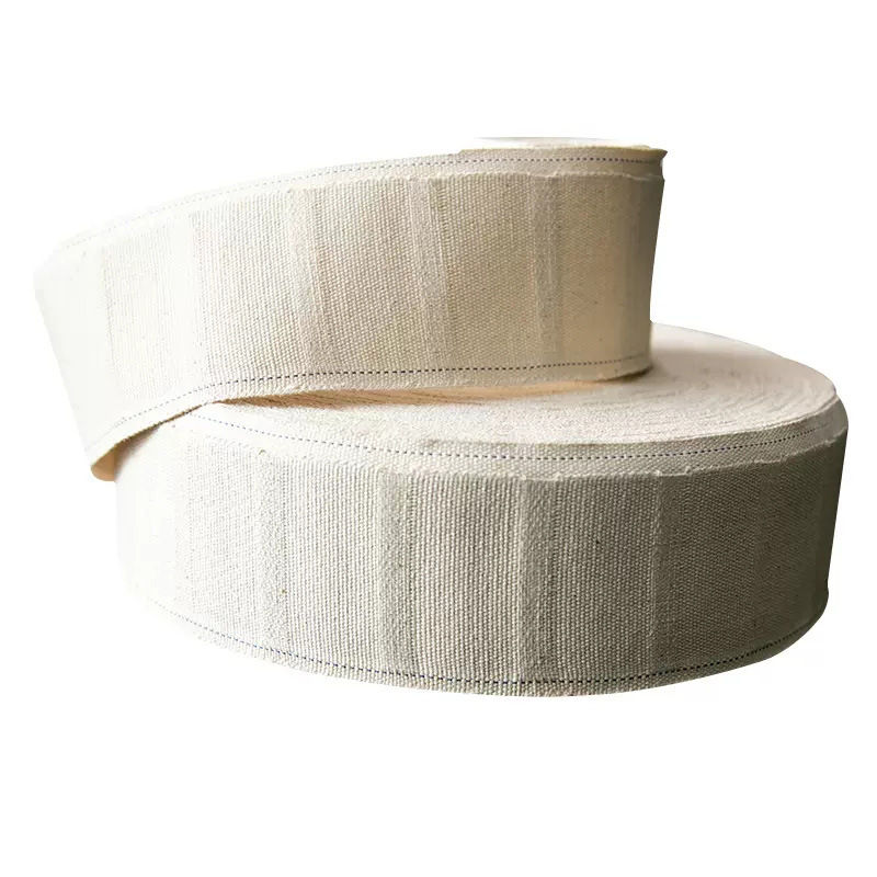 in stock Curtain Cloth with Cotton Strip White Cloth Strip Curtain Accessories Cloth Bag Thickened Curtain Belt