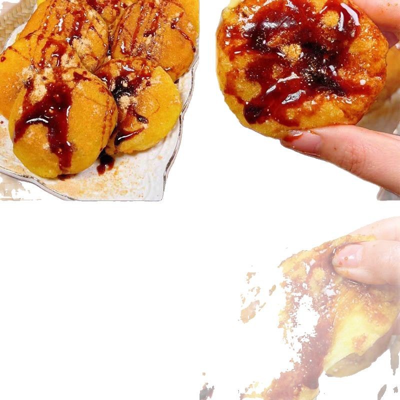 Corn Glutinous Rice Cake, Handmade, Authentic Hunan Specialty, Coarse Grains, Mixed Grains, Rice Cake, Individually Packaged Breakfast Meal Replacement