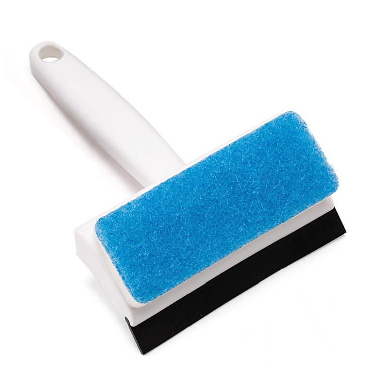 Bathroom Wall cleaning brush bathroom tile brush household window cleaning double-sided glass scraper mirror wiper