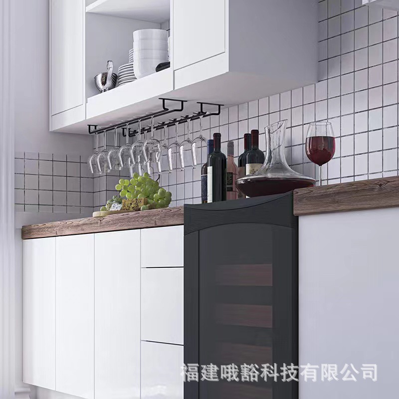 Hanging Wine Glass Rack Red Wine Grape Spill Cup Inverted Hanger Goblet Rack Storage Rack Kitchen Household Restaurant Bar