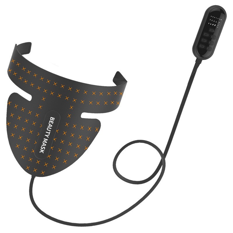 Red Light Rejuvenation Mask Beauty Device Led Facial Beauty Device Light Therapy Mask Device Photon Rejuvenation Device Silicone Beauty