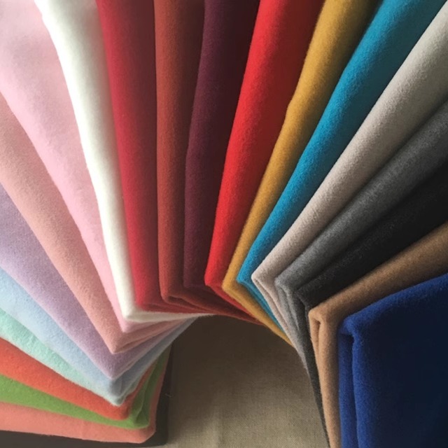 Новая осенне-зимняя ткань, двусторонняя, ворсистая, однотонная, шершавая ткань для пальто, ручная работа, однослойная ворсистая ткань