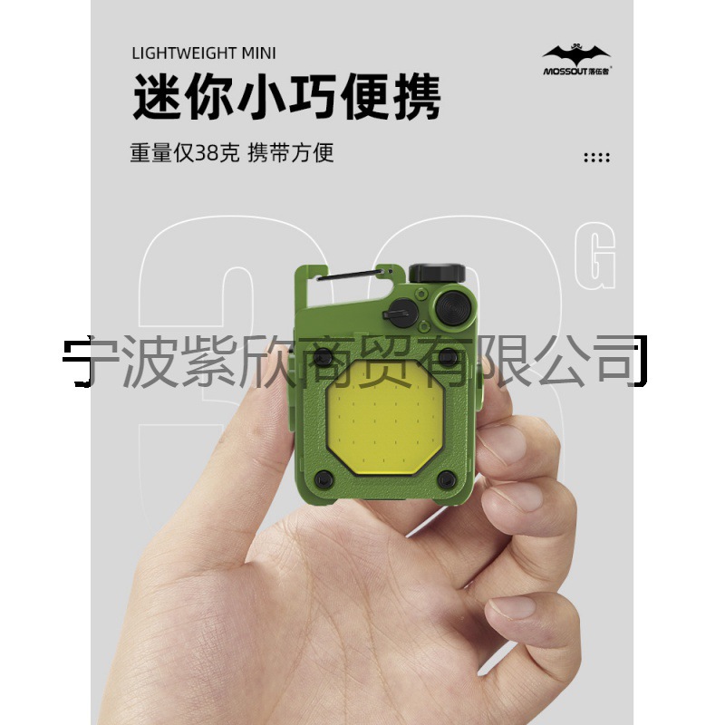 Многофункциональный портативный USB мини фонарик с подсветкой Cob рабочий светильник для кемпинга экстренный уличный свет