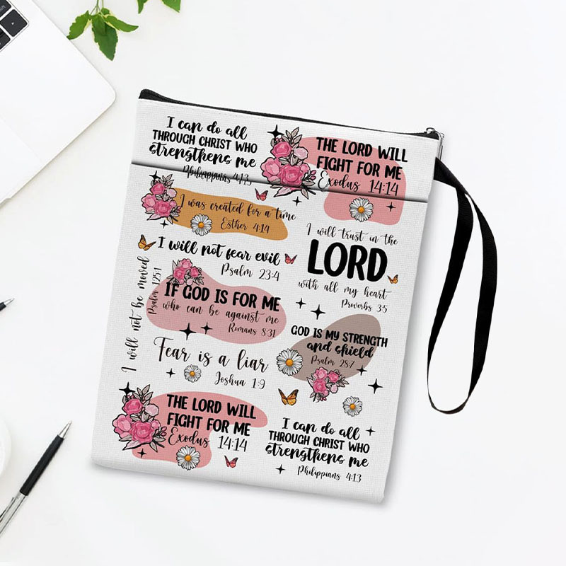 Customized Amazon Hitch Temu Cross-border Storage Bag File Bag Book Cover Canvas Bag Tote Bag for Proofing