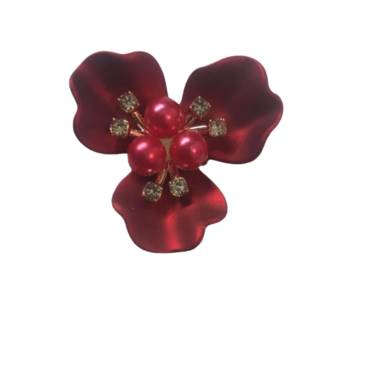 New wedding bride corsage accessories three leaf five Leaf red shell manufacturers wholesale wedding dress accessories