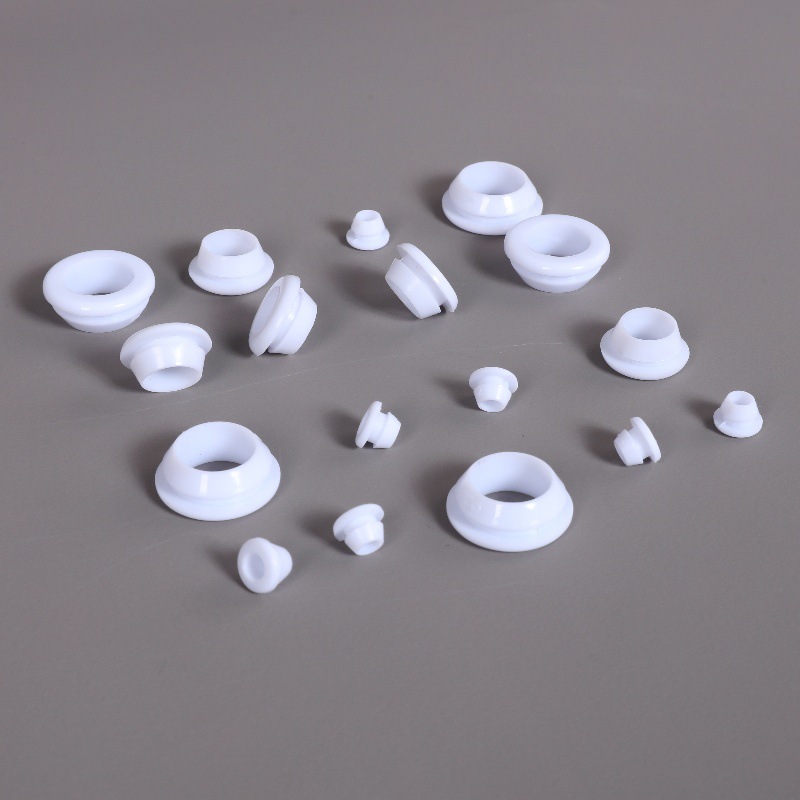 Rubber Quick-loading Protective Coil Single-sided Protective Wire Ring Sealing Ring Buckle-type Conical Over-coil Protective Wire Cover